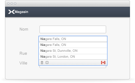 Simple and effective address capture