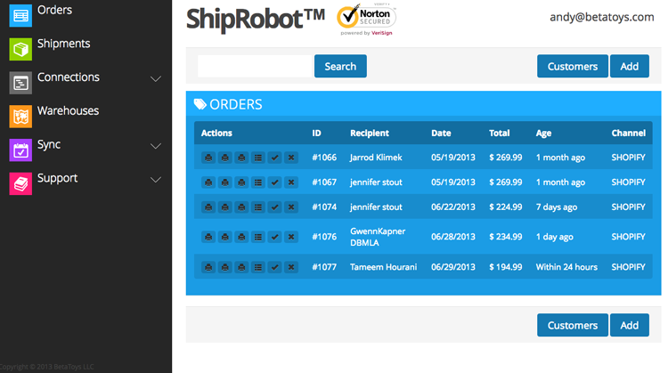 ShipRobot Modal 1